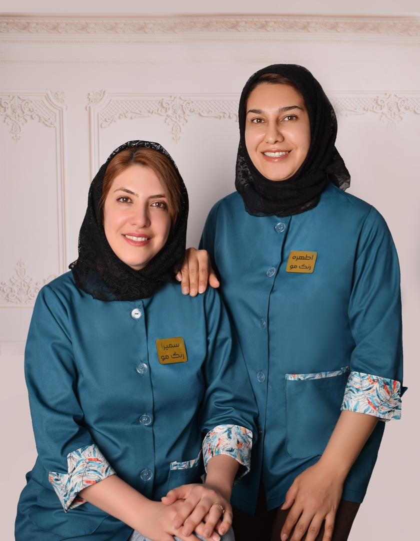 سمیرا صادقی و اطهره امیرپور 